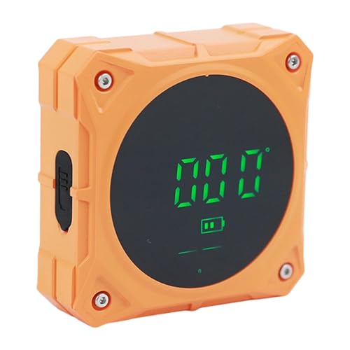 JAYIOLA Digitaler Neigungsmesser Digitaler Winkelmesser Elektronisches Nivelliergerät Und Winkelmessinstrument mit Automatischer Bildschirmdrehung für Bauhand, Orange JAYIOLA Digitaler Neigungsmesser Digitaler Winkelmesser Elektronisches Nivelliergerät Und Winkelmessinstrument mit Automatischer Bildschirmdrehung für Bauhand, Orange von JAYIOLA