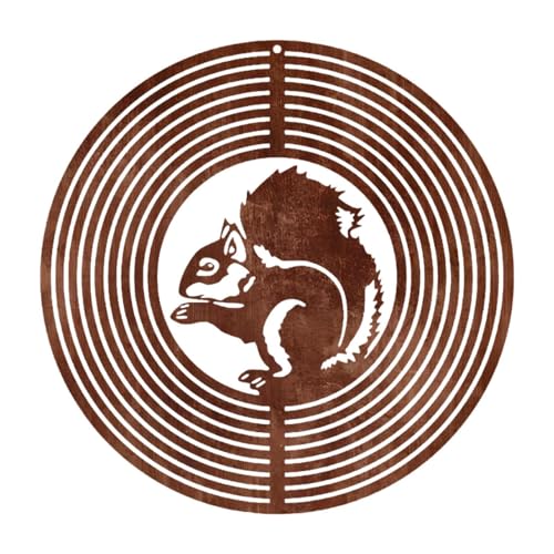 JAYIOLA Elegantes Windspiel für Den Außenbereich mit Leisen Tönen Und Beweglichen Elementen Perfekt für Garten Terrasse Oder Balkon, Eichhörnchen JAYIOLA Elegantes Windspiel für Den Außenbereich mit Leisen Tönen Und Beweglichen Elementen Perfekt für Garten Terrasse Oder Balkon, Eichhörnchen von JAYIOLA