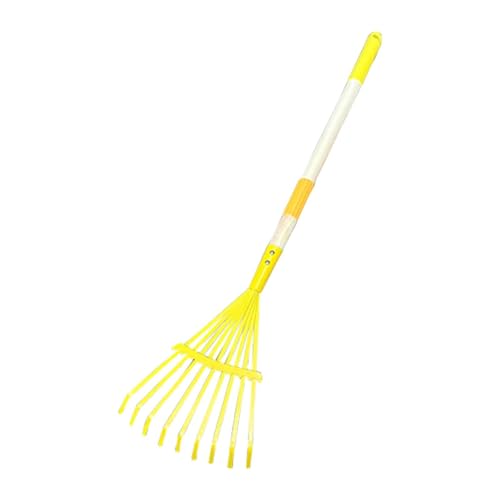 JAYIOLA Garten Laubrechen für Kinder, Einfach zu Verwenden, Abnehmbar, 76 cm, von JAYIOLA