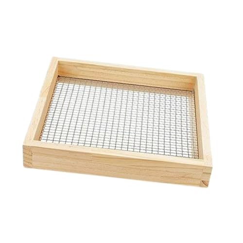 JAYIOLA Gartenboden Sifter Geräte Tragbarer Sieb Drecksifter für Topf Yard Home von JAYIOLA