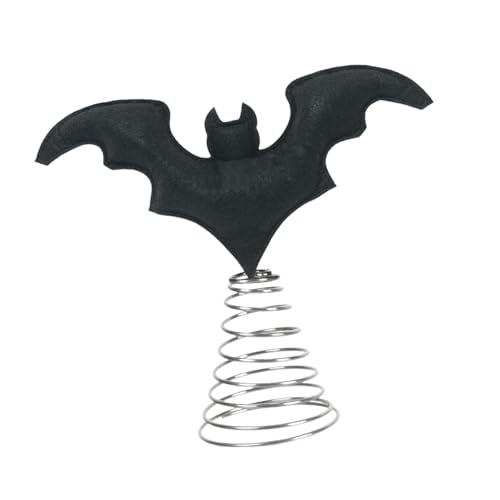 JAYIOLA Halloween Fledermaus Figur Halloween Baum Top Dekoration für Rasen Innen Kaminsims von JAYIOLA