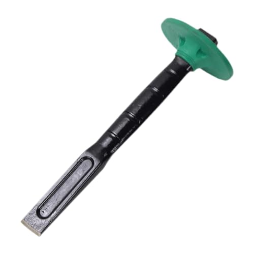 JAYIOLA Hochwertiger Maurer-meisel mit Schutzvorrichtung für Stein Beton Mörtel für Handwerk Bauarbeiten Demontage, Länge 19.8cm von JAYIOLA