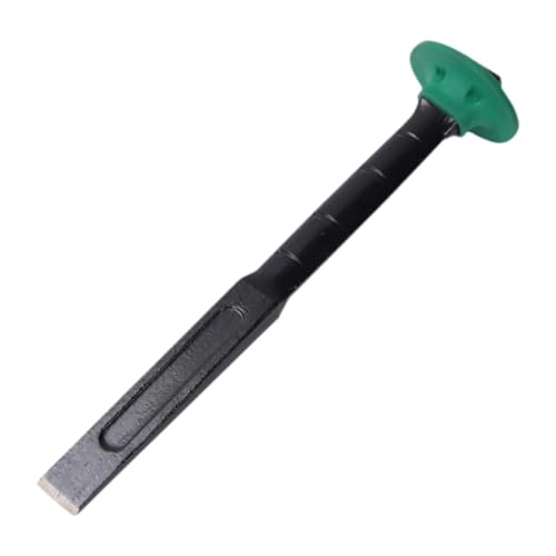 JAYIOLA Hochwertiger Maurer-meisel mit Schutzvorrichtung für Stein Beton Mörtel für Handwerk Bauarbeiten Demontage, Länge 29.8 Cm von JAYIOLA