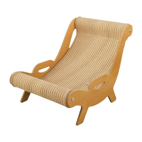 JAYIOLA Katze Sisal Lounge Stuhl Haustier Liege Ruhen Schleifen Krallen Spielen Geschenk Katze JAYIOLA Katze Sisal Lounge Stuhl Haustier Liege Ruhen Schleifen Krallen Spielen Geschenk Katze von JAYIOLA