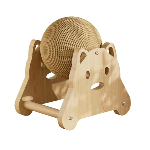 JAYIOLA Katzenkratzball Spaß mit Stabilem Ständer, Haustierbedarf für Indoor Kätzchen JAYIOLA Katzenkratzball Spaß mit Stabilem Ständer, Haustierbedarf für Indoor Kätzchen von JAYIOLA