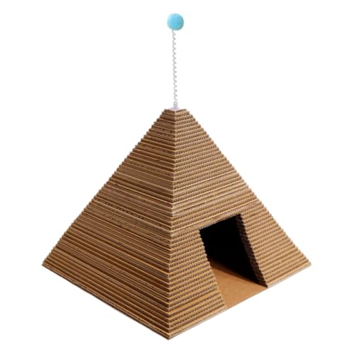 JAYIOLA Katzenkratzbaum, Interaktives Haustierspielzeug, Krallenschärfen JAYIOLA Katzenkratzbaum, Interaktives Haustierspielzeug, Krallenschärfen von JAYIOLA