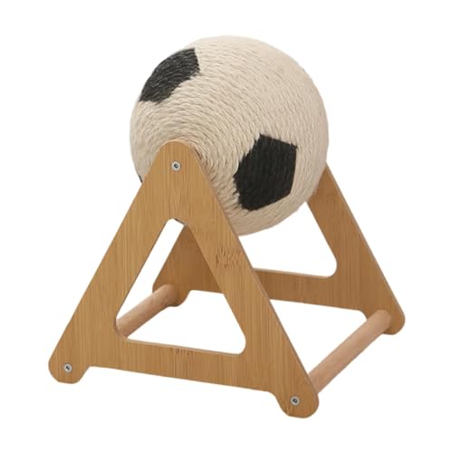 JAYIOLA Kratzball für Katzen, Rotierender Ball, Robuste Übung für Hauskatzen, Kätzchen von JAYIOLA