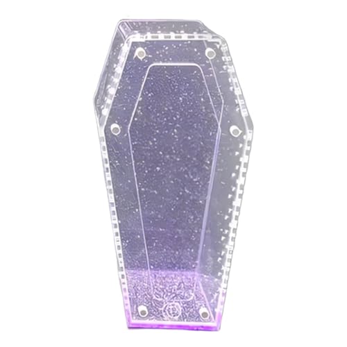 JAYIOLA Mini Reptile Terrarium Zucht Box Sarg Geformt Acryl Spinne Gehäuse von JAYIOLA