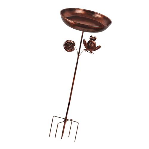 JAYIOLA Outdoor Vogel Feeder Dekoration Garten Decor Vogel Bad für Hinterhof Rasen Hof JAYIOLA Outdoor Vogel Feeder Dekoration Garten Decor Vogel Bad für Hinterhof Rasen Hof von JAYIOLA