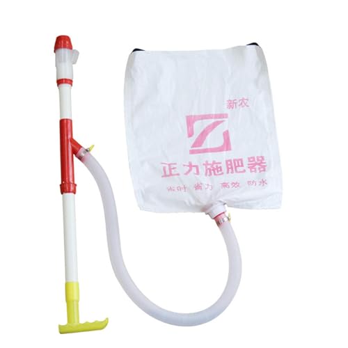 JAYIOLA Rucksack-Düngerstreuer, manuelles Gerät zur Anwendung von Düngemitteln auf Rasenflächen, Einzelnes PVC-Rohr von JAYIOLA