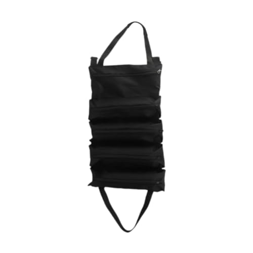 JAYIOLA Tragbare Werkzeugtasche für Handwerker, Rolltasche mit Mehreren Fächern und Stauraum, Schwarz JAYIOLA Tragbare Werkzeugtasche für Handwerker, Rolltasche mit Mehreren Fächern und Stauraum, Schwarz von JAYIOLA