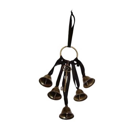 JAYIOLA Türklinken Hexenglocken, Glockenschnur zum Aufhängen, Windspiel für Zuhause, Bronze von JAYIOLA