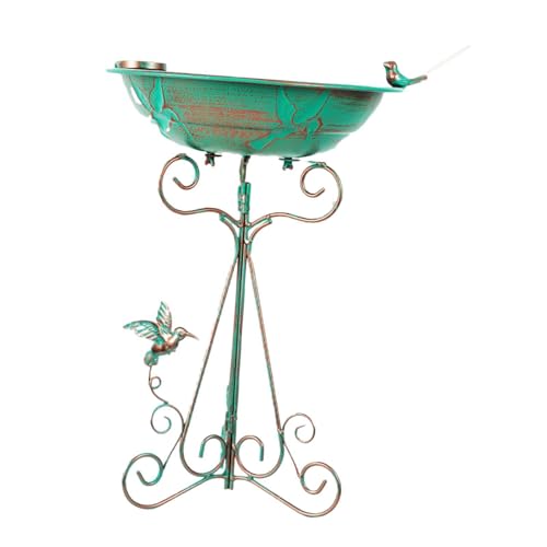 JAYIOLA Vogel Feeder Tablett Rasen Balkon Hof Terrasse Zaun Garten Vogel Bad Schüssel von JAYIOLA