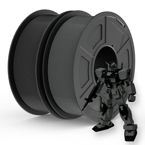JAYO High Speed PLA Filament 1.75mm Schwarz+Grau 2.2KG, Rapid PLA 3D Drucker Filament 1.75mm, für schnelles Drucken bis zu 600mm/s, Maßgenauigkeit +/- 0.02mm, 2 Spool(4.85lbs) JAYO High Speed PLA Filament 1.75mm Schwarz+Grau 2.2KG, Rapid PLA 3D Drucker Filament 1.75mm, für schnelles Drucken bis zu 600mm/s, Maßgenauigkeit +/- 0.02mm, 2 Spool(4.85lbs) von JAYO
