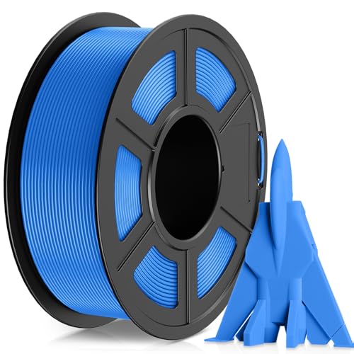JAYO Hohe Geschwindigkeit PLA Filament 1.75mm, PLA 3D Drucker Filament für Schnelles Drucken bis 600mm/s, Hohe Fließfähige PLA Filament Maßgenauigkeit +/- 0.02mm, 1.1KG Spule(2.42 LBS), Blau von JAYO