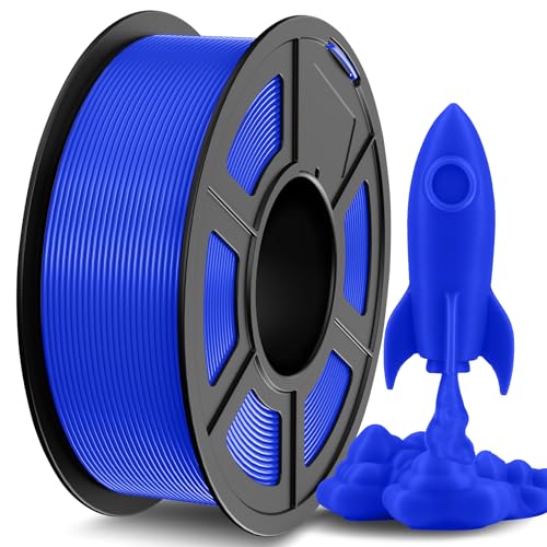 JAYO High Speed PLA Filament 1,75mm, Rapid PLA für 3D-Drucker, Präzision +/- 0,02mm, Neatly Wound, bis zu 600mm/s, Ideal für schnelle und präzise Drucke, 1.1KG Spule, PLA Blau von JAYO