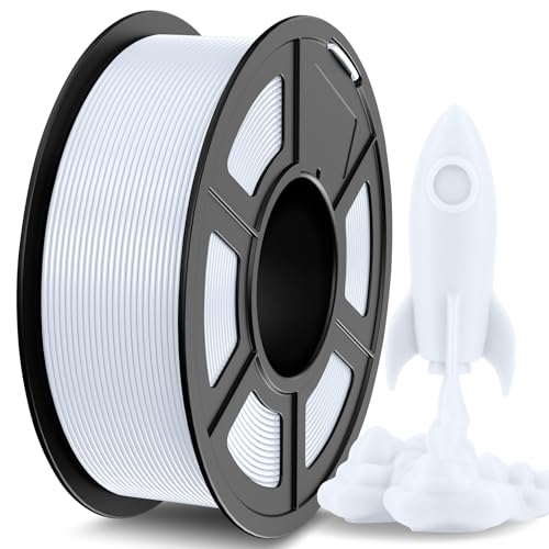 JAYO High Speed PLA Filament 1,75mm, Rapid PLA für 3D-Drucker, Präzision +/- 0,02mm, Neatly Wound, bis zu 600mm/s, Ideal für schnelle und präzise Drucke, 1.1KG Spule, PLA Weiß JAYO High Speed PLA Filament 1,75mm, Rapid PLA für 3D-Drucker, Präzision +/- 0,02mm, Neatly Wound, bis zu 600mm/s, Ideal für schnelle und präzise Drucke, 1.1KG Spule, PLA Weiß von JAYO