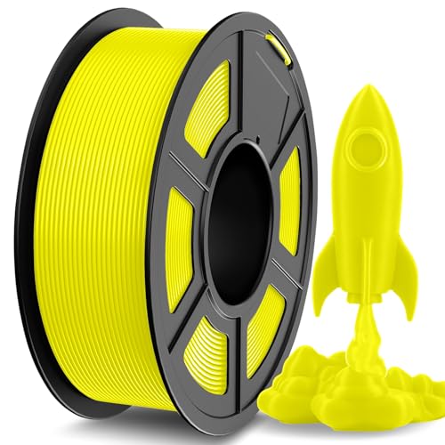 JAYO High Speed PLA Filament 1,75mm,Rapid PLA für 3D-Drucker, Präzision +/- 0,02mm, Neatly Wound, bis zu 600mm/s, Ideal für schnelle und präzise Drucke, 1.1KG Spule, PLA Gelb JAYO High Speed PLA Filament 1,75mm,Rapid PLA für 3D-Drucker, Präzision +/- 0,02mm, Neatly Wound, bis zu 600mm/s, Ideal für schnelle und präzise Drucke, 1.1KG Spule, PLA Gelb von JAYO