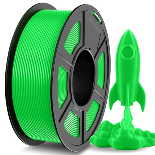 JAYO High Speed PLA Filament 1,75mm, Rapid PLA für 3D-Drucker, Präzision +/- 0,02mm, Neatly Wound, bis zu 600mm/s, Ideal für schnelle und präzise Drucke, 1.1KG Spule, PLA Grün JAYO High Speed PLA Filament 1,75mm, Rapid PLA für 3D-Drucker, Präzision +/- 0,02mm, Neatly Wound, bis zu 600mm/s, Ideal für schnelle und präzise Drucke, 1.1KG Spule, PLA Grün von JAYO