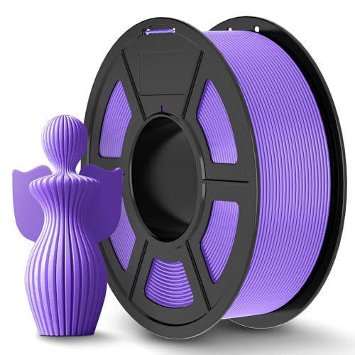 JAYO PLA+ Filament 1.75mm, Erhöhte Zähigkeit PLA Plus Filament-3D-Druckmaterialien, Maßgenauigkeit +/- 0.02mm, Neatly Wound, 1.1 kg Spule(2.42 LBS, 330M), PLA+ Violett von JAYO
