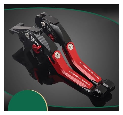 JAYWIS Bremshebel Motorrad-Vorderbremshebel-Kupplungshebel Für Ducati Streetfighter V4 V4S SP V2 2018–2023. Verblasst Nicht. Kupplungs-Bremshebel-Set Bremskupplungsgriff (Farbe : E) von JAYWIS