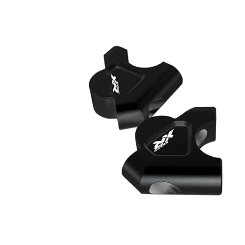 JAYWIS Motorrad Lenker Riser Motorrad-Lenkererhöhung Für B&MW S 1000 XR S1000 R 1250 RT 1200 R1250 R1200 S1000XR R1250RT R1200R R1250R Lenkerklemme(Schwarz 5) von JAYWIS