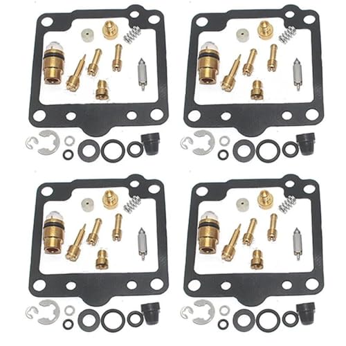 JAYWIS Motorrad-Vergaser-Reparatursatz Für Suzuki GS750E GS750L GS750T GS 750 GS750 E L T, Schwimmnadelsitzdichtung Motorrad-Vergaser-Reparatursatz(Satz 4) von JAYWIS