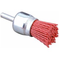 JAZ - bürste bürste nylon bürste abraslon rot spike 6 mm ø 25 korn 80 - cna 9422 von JAZ