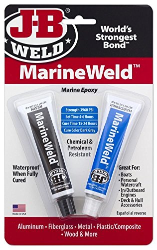 2-Komponentenkleber, Marine Weld, 56 g, Salzwasser/Chemikalien fest von JB Weld