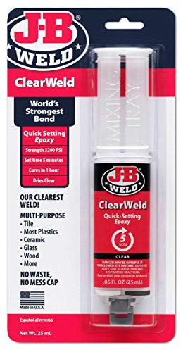 CLEARWELD Syringe, 25 ml by JB Weld von JB Weld