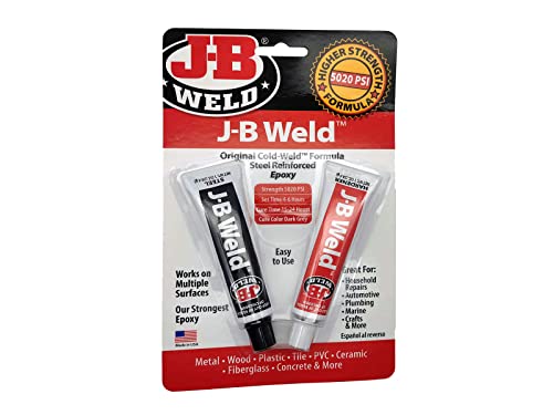 J-B Weld 8265S Cold Weld Steel Reinforced Epoxy with Hardener, 2 oz by J-B Weld von JB Weld