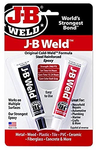 J-B Weld 8265S Kaltschweiß Stahlverstärktes Epoxid mit Härter, 57 g von J-B Weld