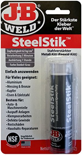 JB Weld SteelStik Zwei-Komponentenkleber 94003 57g von JB Weld