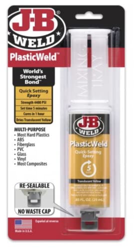 JB Weld PlasticWeld Quick Setting Kunststoff Epoxy 25ml von JB Weld