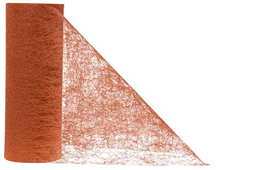 jb® 25 Meter Vlies Tischband Tischläufer Tischedeko Dekovlies Breite 23 cm (Terracotta) von jb