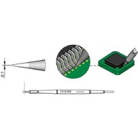 Tools C210020 Lötspitze Rundform, gerade Spitzen-Größe 0.1 mm Inhalt 1 St. - JBC von JBC