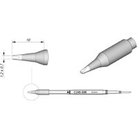 JBC Lötspitze Serie C245 Meißelform, C245906/1,2 x 0,7 mm, gerade JBC Lötspitze Serie C245 Meißelform, C245906/1,2 x 0,7 mm, gerade von JBC