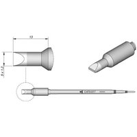 JBC Tools C470017 Lötspitze Meißelform, gerade Spitzen-Größe 1.2mm Inhalt 1St. von JBC Tools