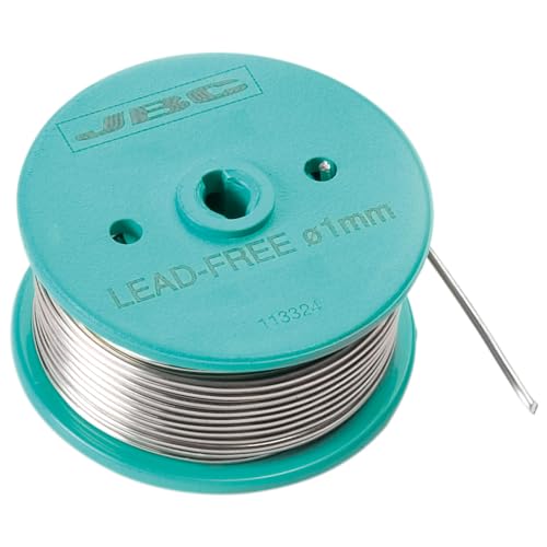 JBC Lötdraht, für Lötpistole SN5450 (AP Spule 55N Pulsmatic AP130 AP250) Draht-Ø: 1,0 mm/Legierung: Sn99Ag0,3Cu0,7 JBC Lötdraht, für Lötpistole SN5450 (AP Spule 55N Pulsmatic AP130 AP250) Draht-Ø: 1,0 mm/Legierung: Sn99Ag0,3Cu0,7 von JBC