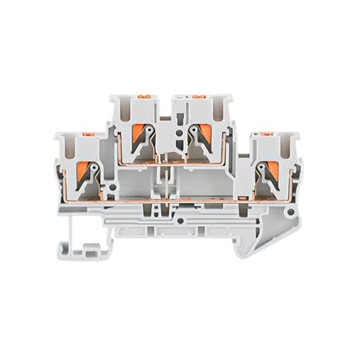 5 Stück PTTB-2.5-PV Din Rail Terminal Block Double Layer Equipotential Bonder Federanschlussleiter 5 Stück PTTB-2.5-PV Din Rail Terminal Block Double Layer Equipotential Bonder Federanschlussleiter von JBGBAL