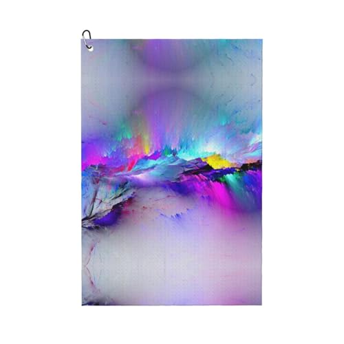 JBJGKHLP Northern Lights Painting Print Breathable Golf Towel Lightweight Portable Towels Beach Travel Outdoor Activities JBJGKHLP Northern Lights Painting Print Breathable Golf Towel Lightweight Portable Towels Beach Travel Outdoor Activities von JBJGKHLP