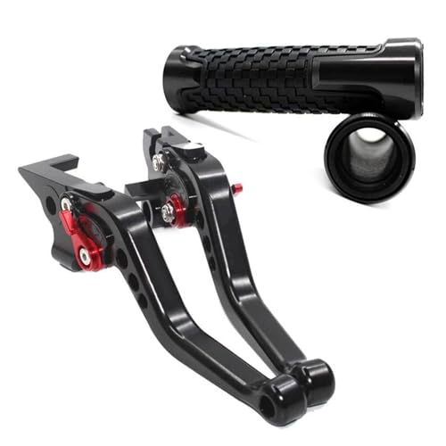 JBJXFAMAY Motorrad Lenkergriffe Bremskupplungshebel Schutzschutz Lenkergriff Für Y&amaha TMAX 500 TMAX500 2008-2018 Motorradlenker(J) von JBJXFAMAY