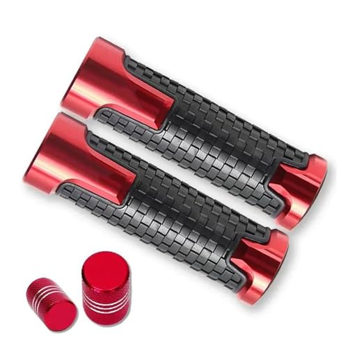 JBJXFAMAY Motorradzubehör Für Gold Wing 1800 GL1800 GL 1800 2001-2020 Lenkergriffe Lenker Motorradgriffe Motorradlenker(Rot) von JBJXFAMAY