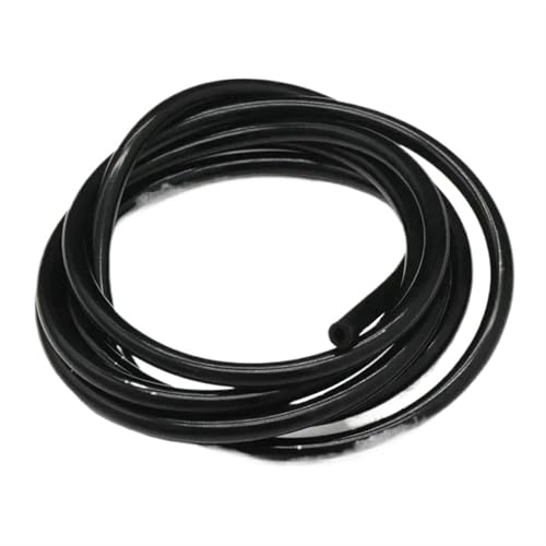 1 Meter ID 1 2 3 4 5 6 7 8 9 10 mm Silikonschlauch Flexibler Gummischlauch Softdrinkrohr Wasseranschluss Für Schleuder Medizinische Schläuche Jagd(Black,ID 4mm OD 6mm) von JBJYGSG