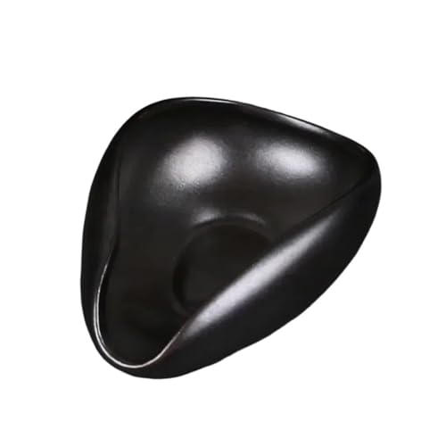 1 stück/2 stücke Kaffeebohnenspender Teetablett Verdampfer Keramik Tee Lotus Bean Platte Tee-Set Kaffeeset Kaffee, Tee(1pc) von JBJYGSG