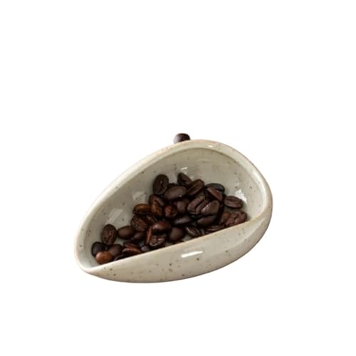 1 stück/2 stücke Kaffeebohnenspender Teetablett Verdampfer Keramik Tee Lotus Bean Platte Tee-Set Kaffeeset Kaffee, Tee(C-1pc) von JBJYGSG