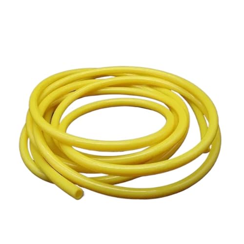 2/6/10/15M Gelber Silikonkautschukschlauch ID 0,5~25mm AD 1~31mm Flexibler Bewässerungs-Aquarium-Luft-Wasser-Lot-Gartenschlauch Für Schleuder Medizinische Schläuche Jagd(2 Meter,ID 0.5mm x OD 1mm) von JBJYGSG