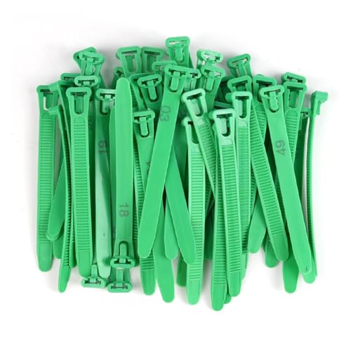 30/50Pcs 8~28Mm Einstellbare Huhn Fuß Ring Mit Anzahl Gans Ente Wiederverwendbare Anti-Shedding Geflügel Tragen Für Hähnchen, Enten, Hähnchen(Green,50pcs) von JBJYGSG