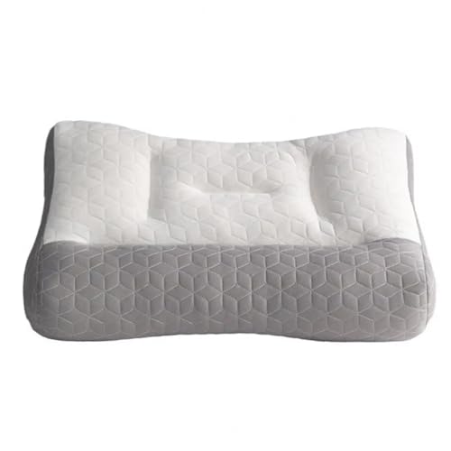 JBJYGSG Kissen Memory Foam Nackenkissen Zur Schmerzlinderung Beim Schlafen, Dickes, Elastisches Nackenstützkissen Mit Atmungsaktivität for Schmerzfreie Nacken(L) von JBJYGSG