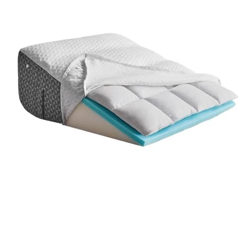 JBJYGSG Memory-Schaum-Kissen, orthopädisches keilförmiges Kissen, Luftschicht-Memory-Schaum-Dreieckskissen zur Körperunterstützung nach Operationen, saurem Reflux, Schnarchen(Pillow) von JBJYGSG